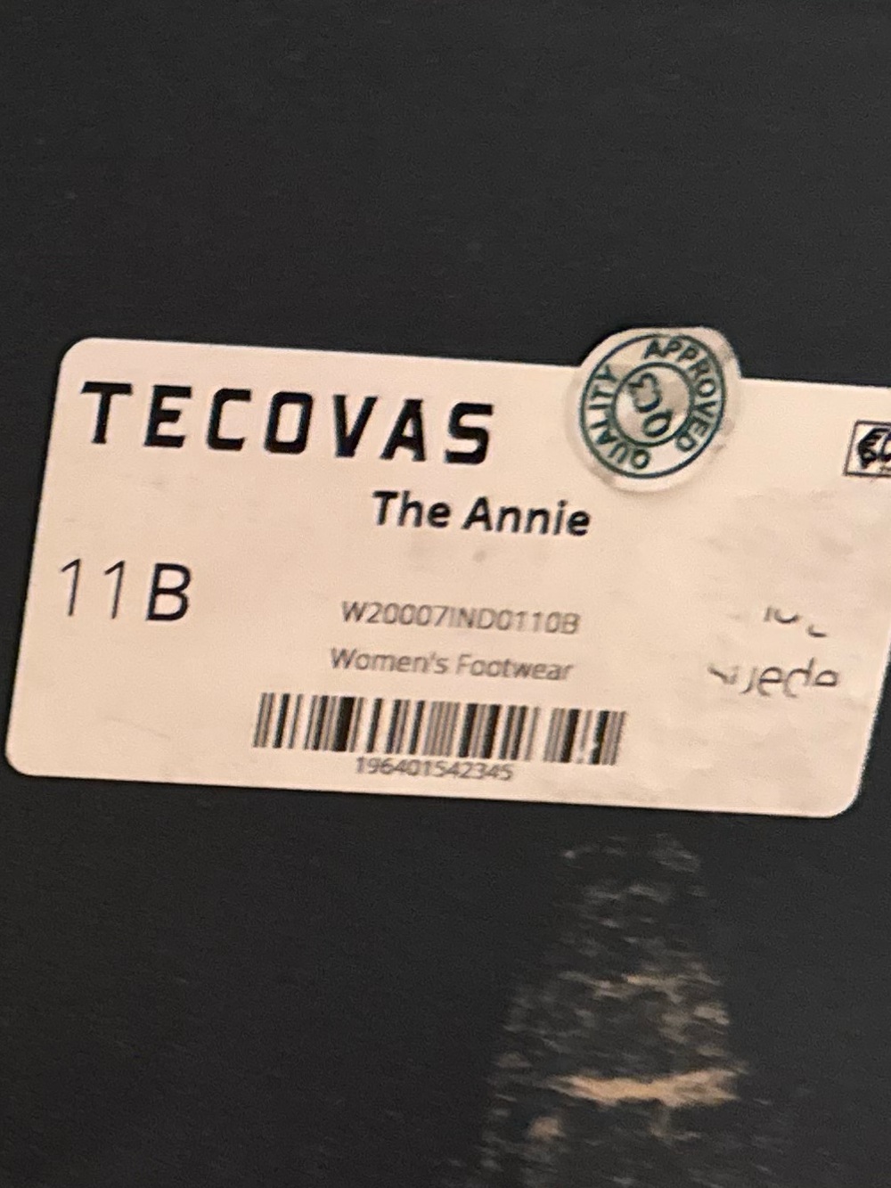 NEW Tecovas The Annie Indigo Suede Boots Women’s 11 B - Discontinued/Rare - Picture 7 of 8